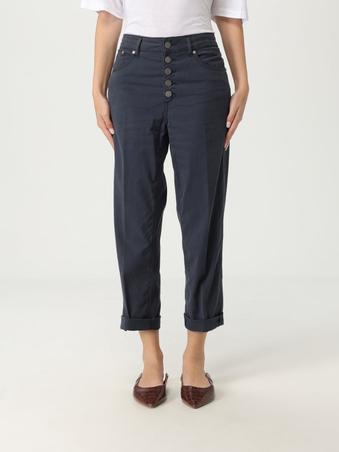Dondup Pants Woman Color Denim