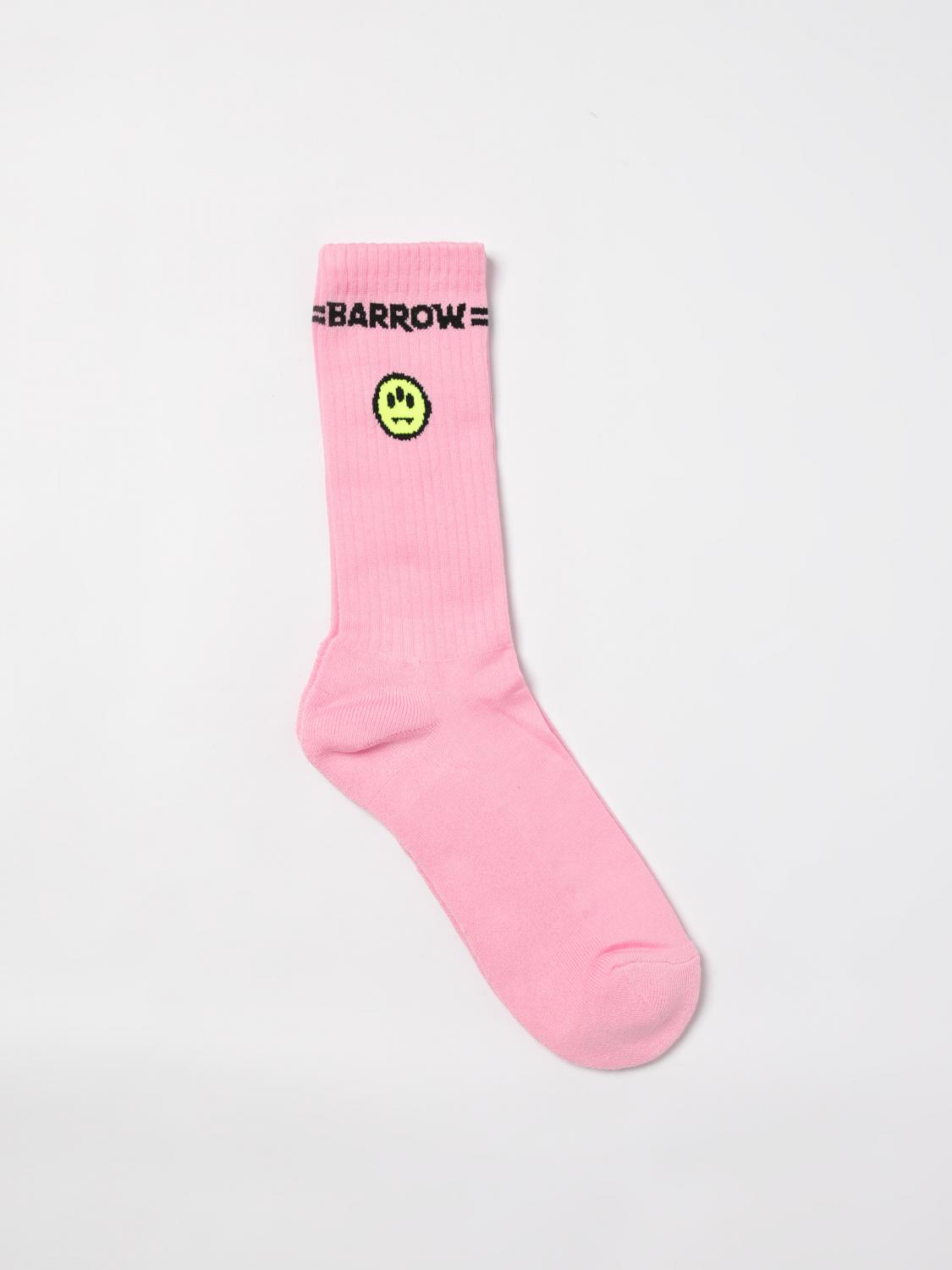 Shop Barrow Socks Men Color Pink