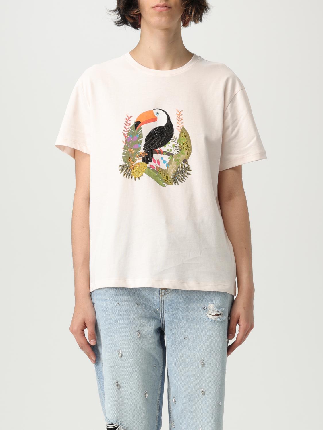 Liu •jo T-shirt In Cotone Con Stampa Grafica Liu Jo