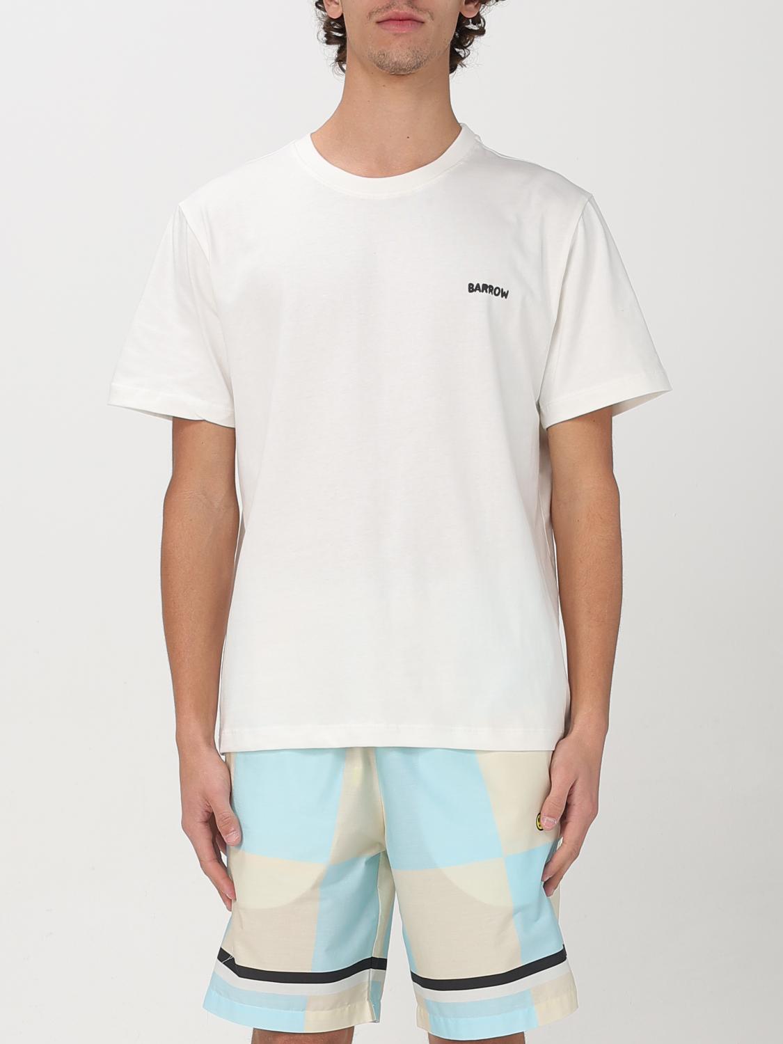 Barrow Shorts With Paintings In White