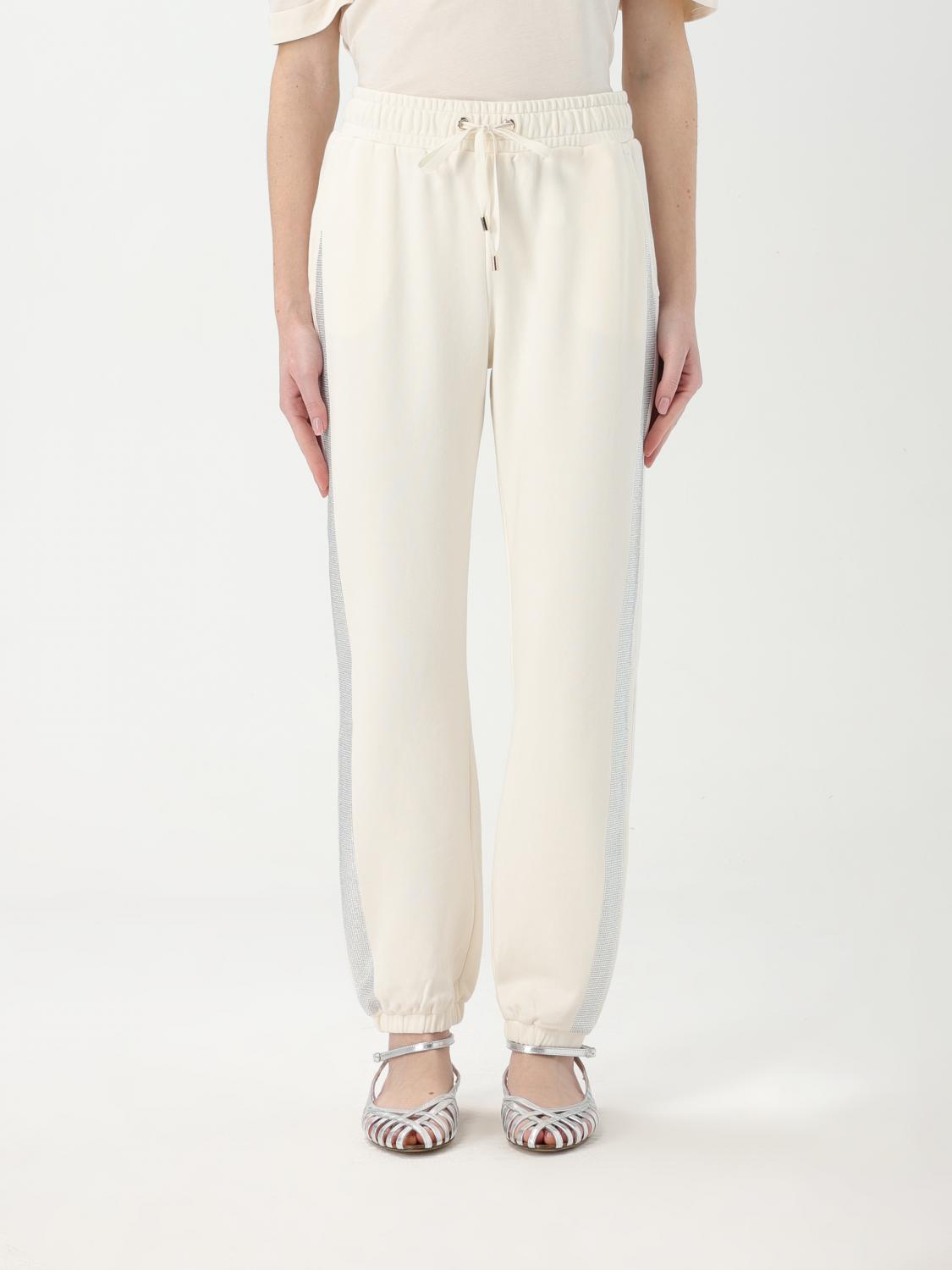 Liu •jo Pants Liu Jo Woman Color White In White