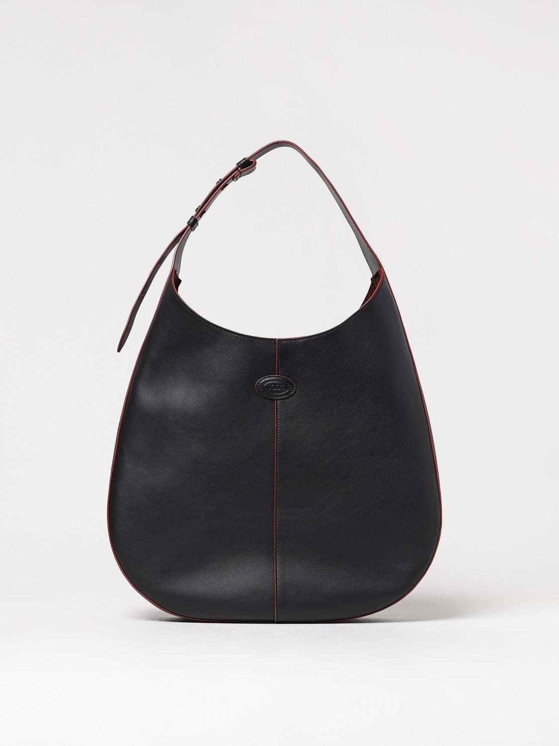 Shop Tod's Shoulder Bag Woman Color Black