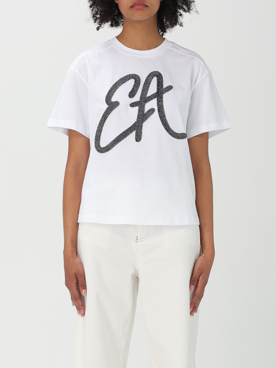 Shop Emporio Armani T-shirt Woman Color White