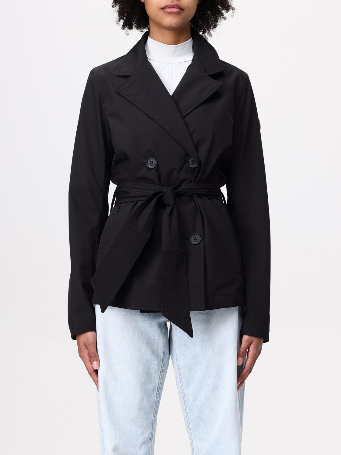Colmar Trench Coat Woman Color Black In Black