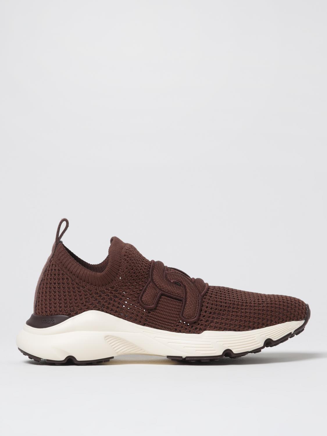 Tod's Sneakers Woman Color Dark In Dark