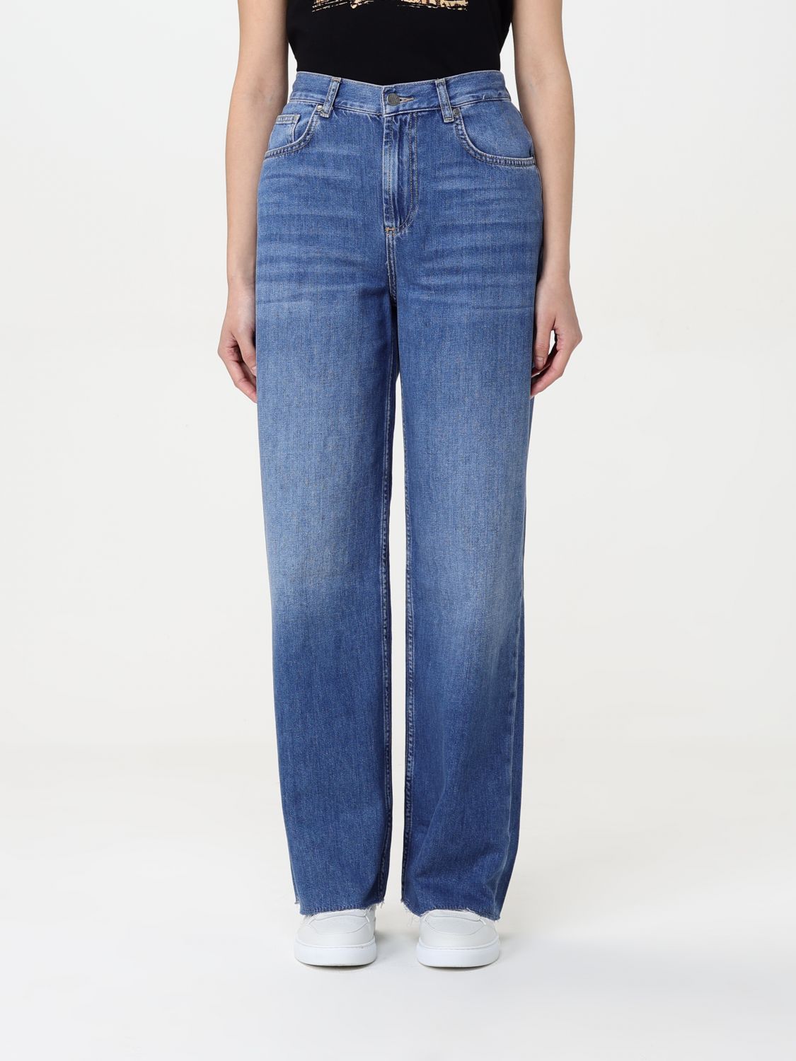 Shop Liu •jo Jeans Liu Jo Woman Color Blue