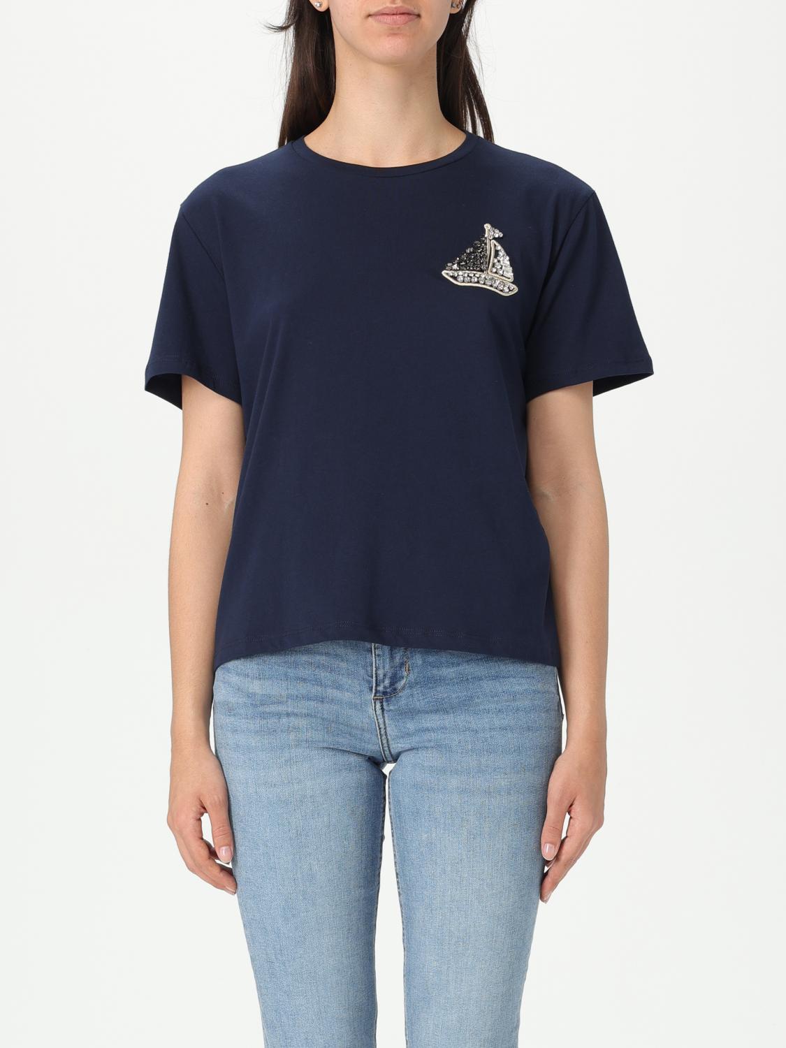 Liu •jo Liu Jo T-shirts And Polos In Blue