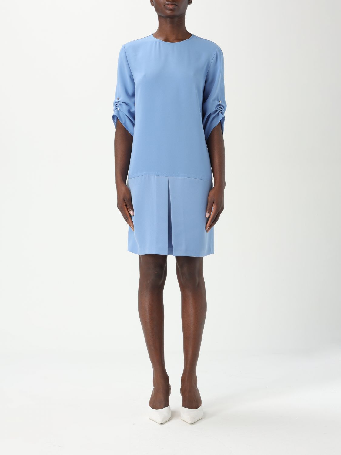 LIU •JO DRESS LIU JO WOMAN COLOR BLUE G55086009