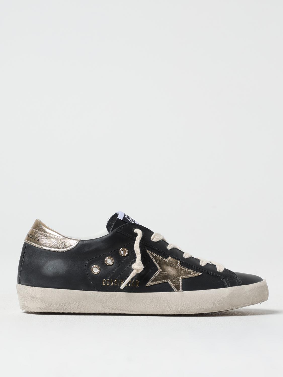 Shop Golden Goose Sneakers Woman Color Black