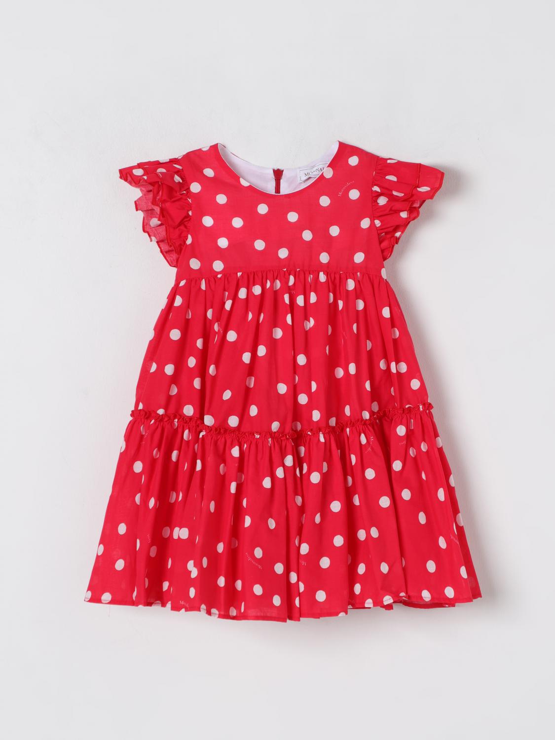 Monnalisa Romper Kids Color Red In Red