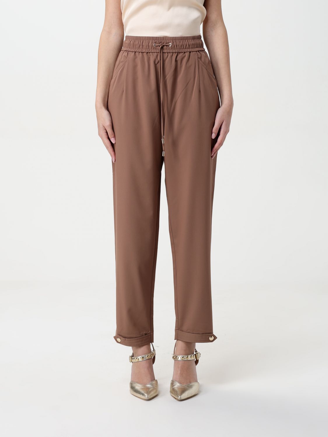 Liu •jo Pants Liu Jo Woman Color Brown In Brown