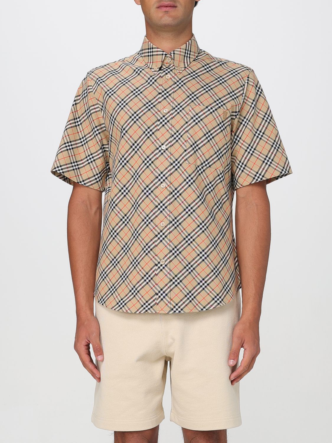 Burberry Shirt  Men Color Beige