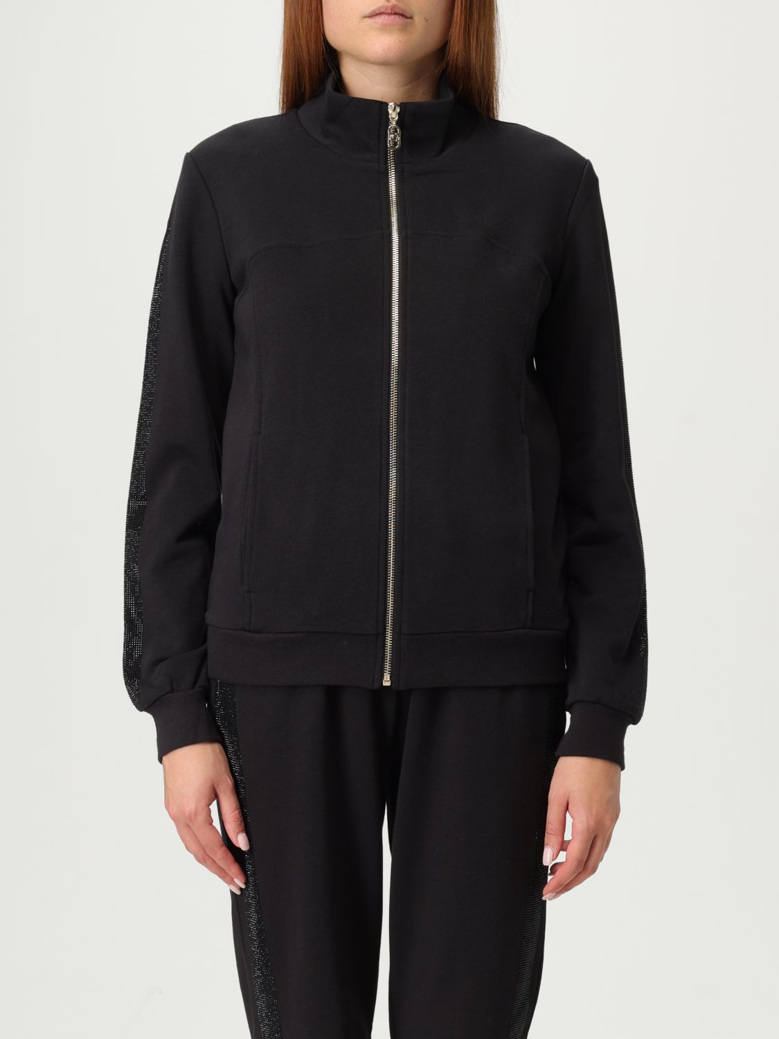 Liu •jo Sweatshirt Liu Jo Woman Color Black In Black