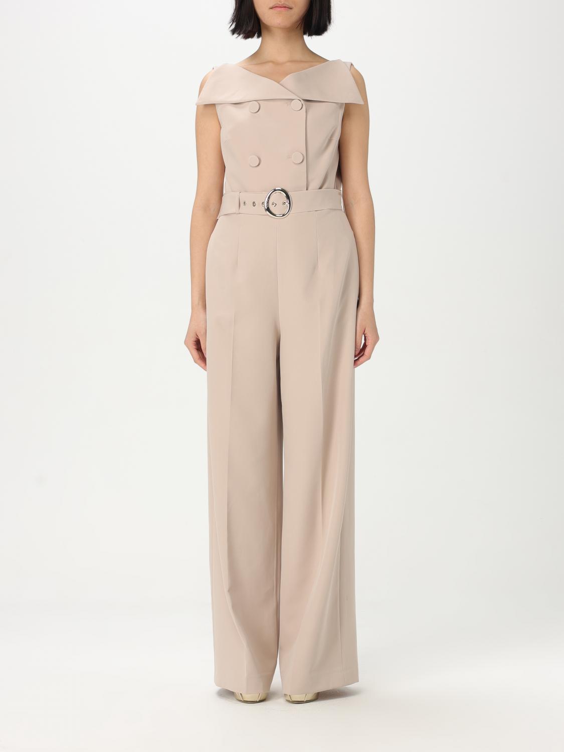 LIU •JO JUMPSUITS LIU JO WOMAN COLOR BEIGE