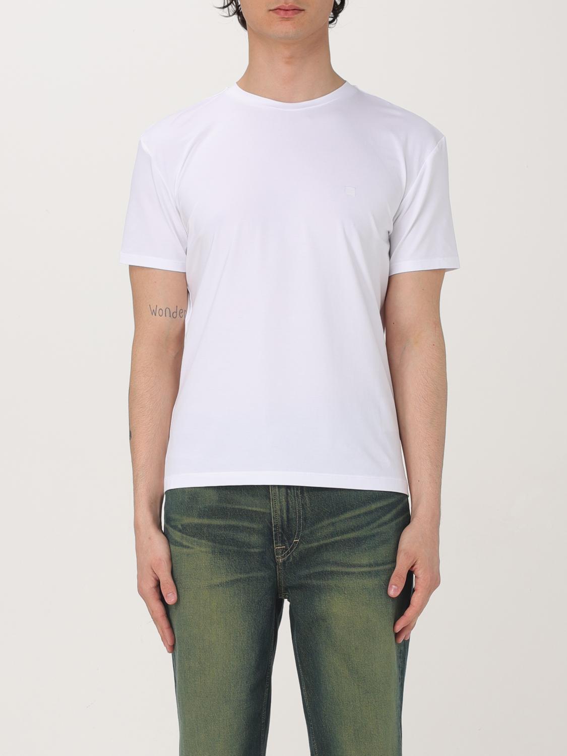Acne Studios T-shirt Herren Farbe Weiss In Weiss