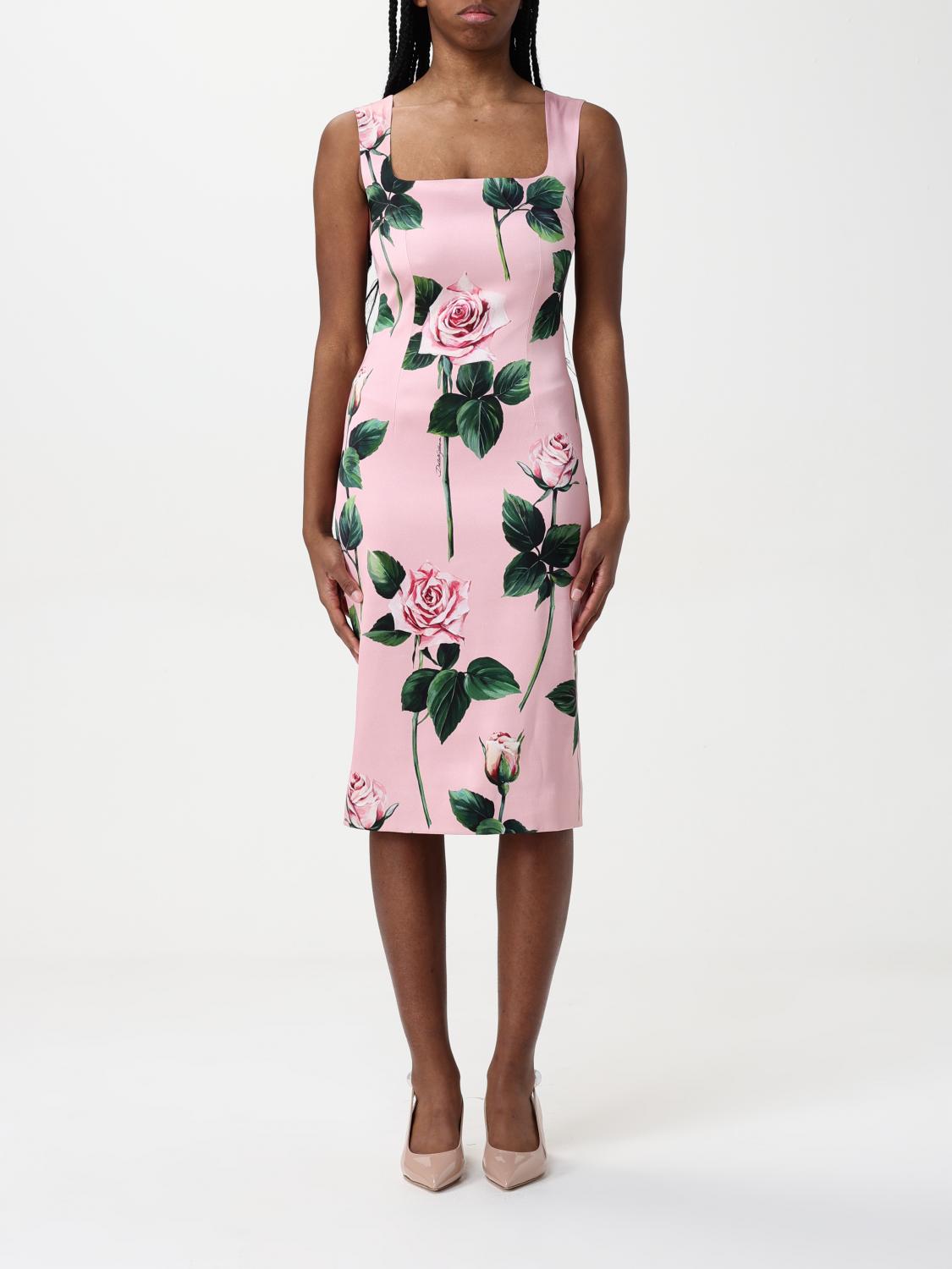 DOLCE & GABBANA DRESS DOLCE & GABBANA WOMAN COLOR PINK