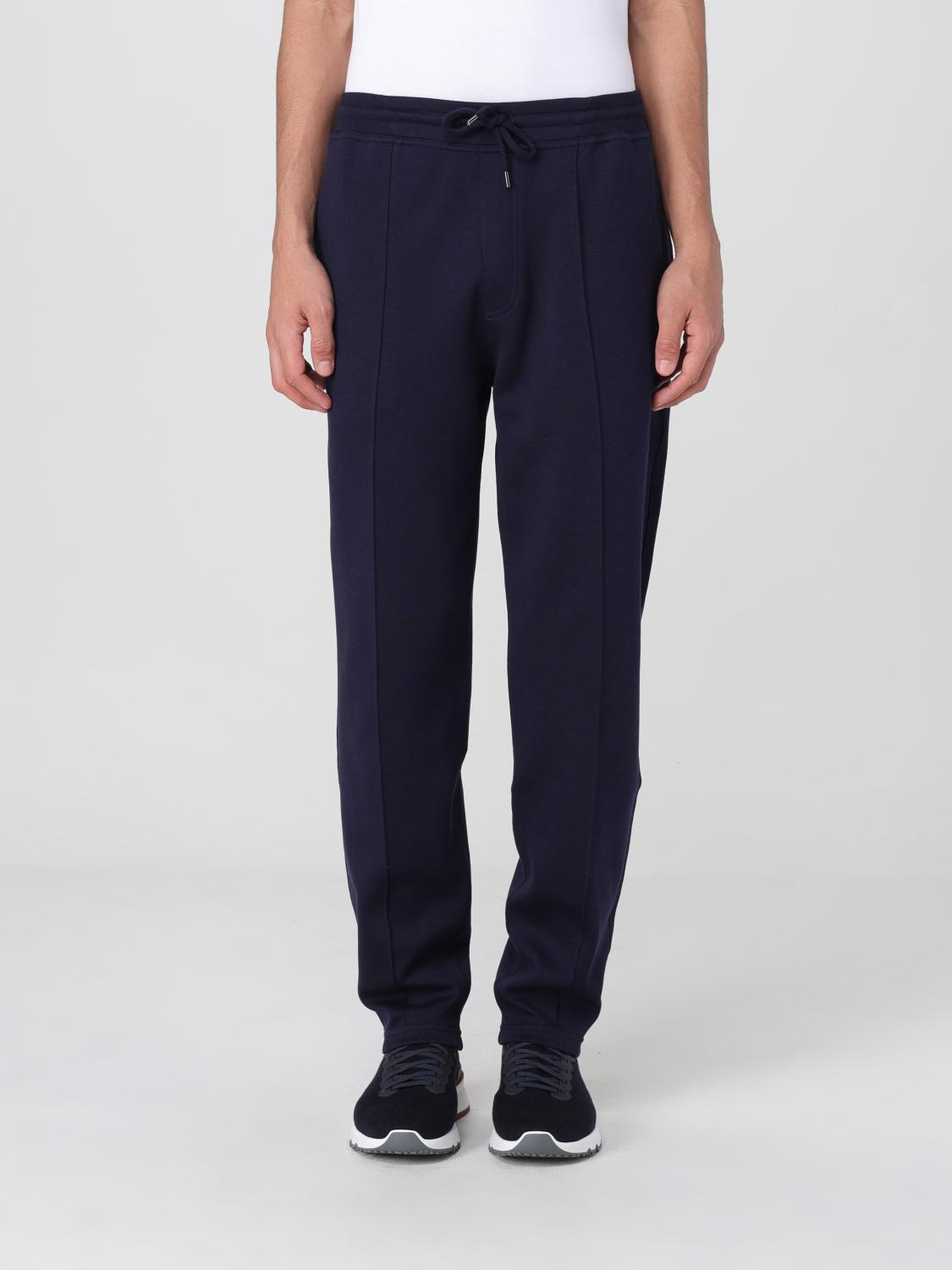 Brunello Cucinelli Pants  Men Color Cobalt In Blau
