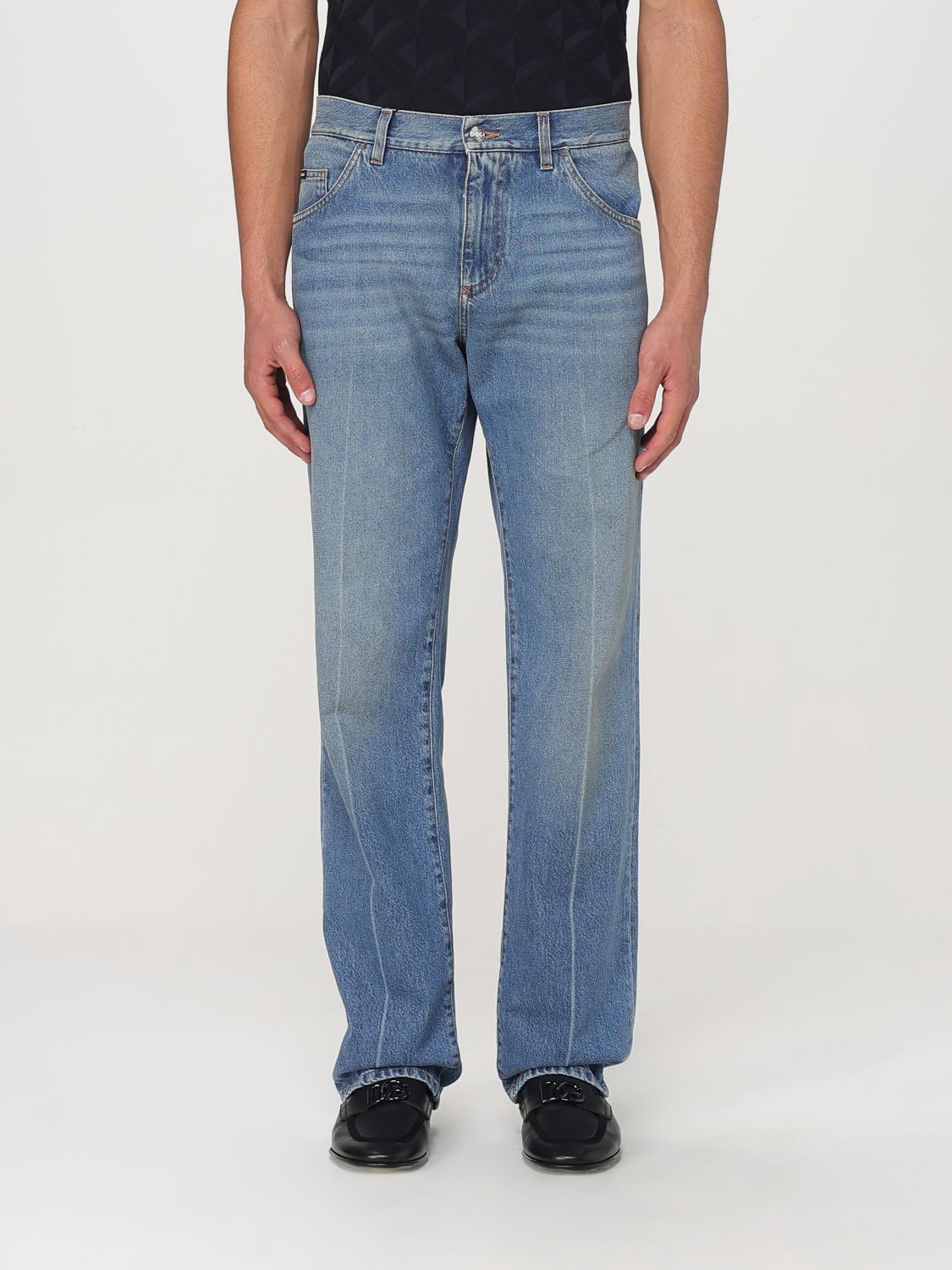 Dolce & Gabbana Jeans Men Color Denim In Blue