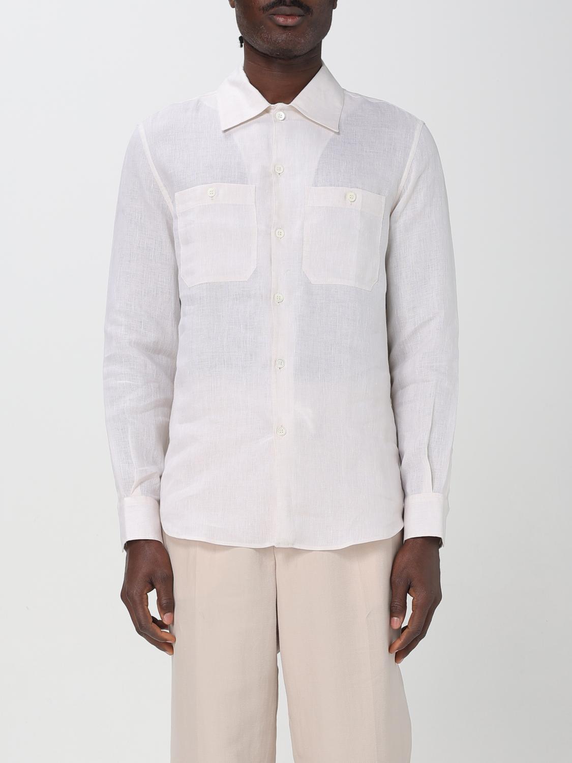 Brunello Cucinelli Hemd  Herren Farbe Beige In Beige