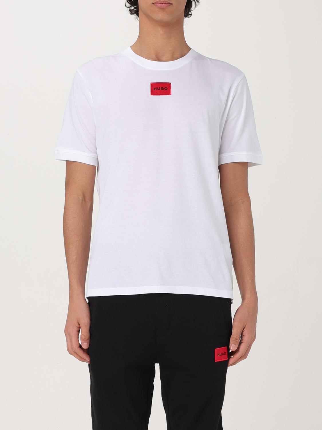 Hugo Boss T-shirt Hugo Men Color White In White