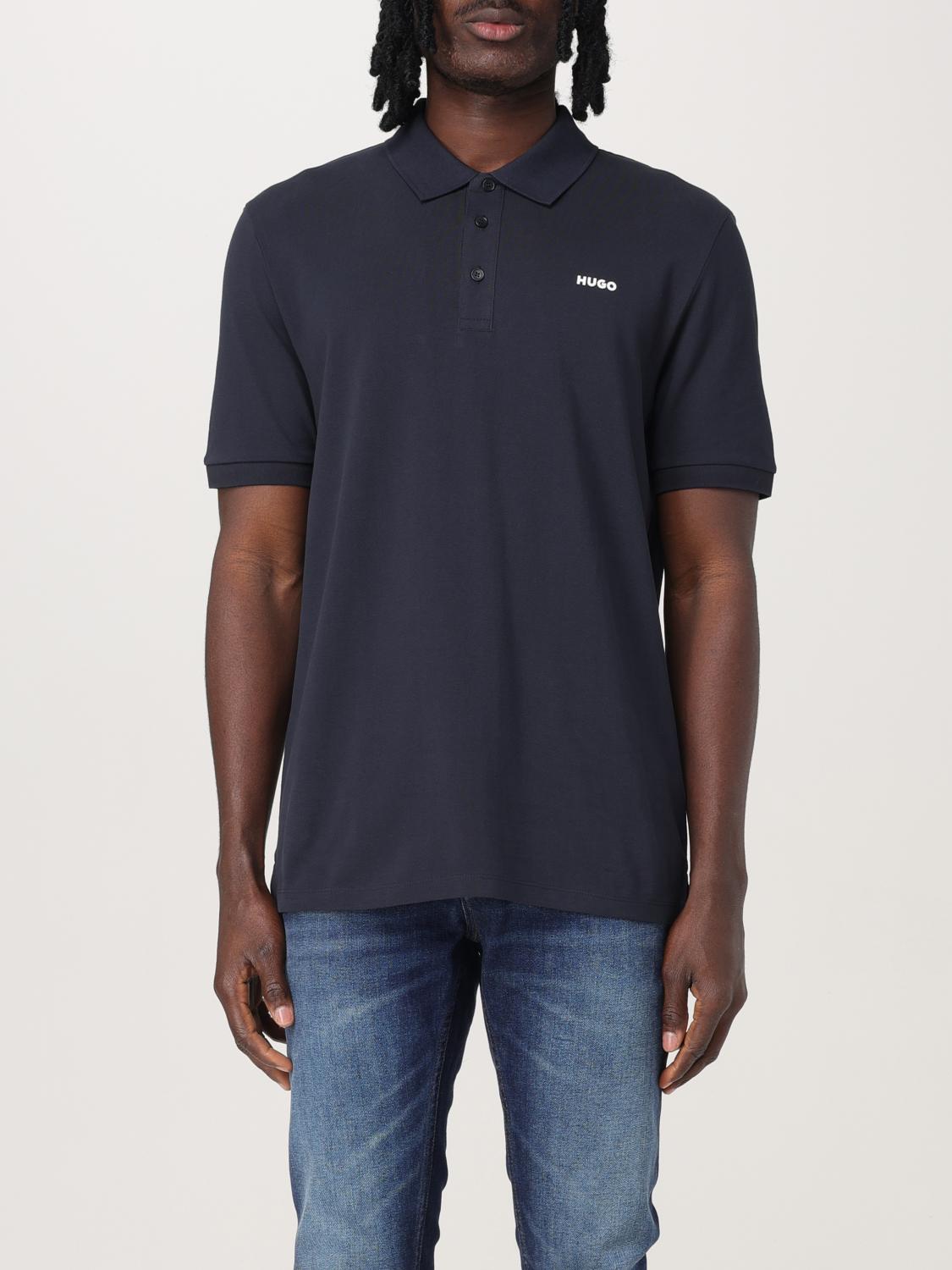 Hugo Boss Polo Shirt Hugo Men Color Blue In Blue