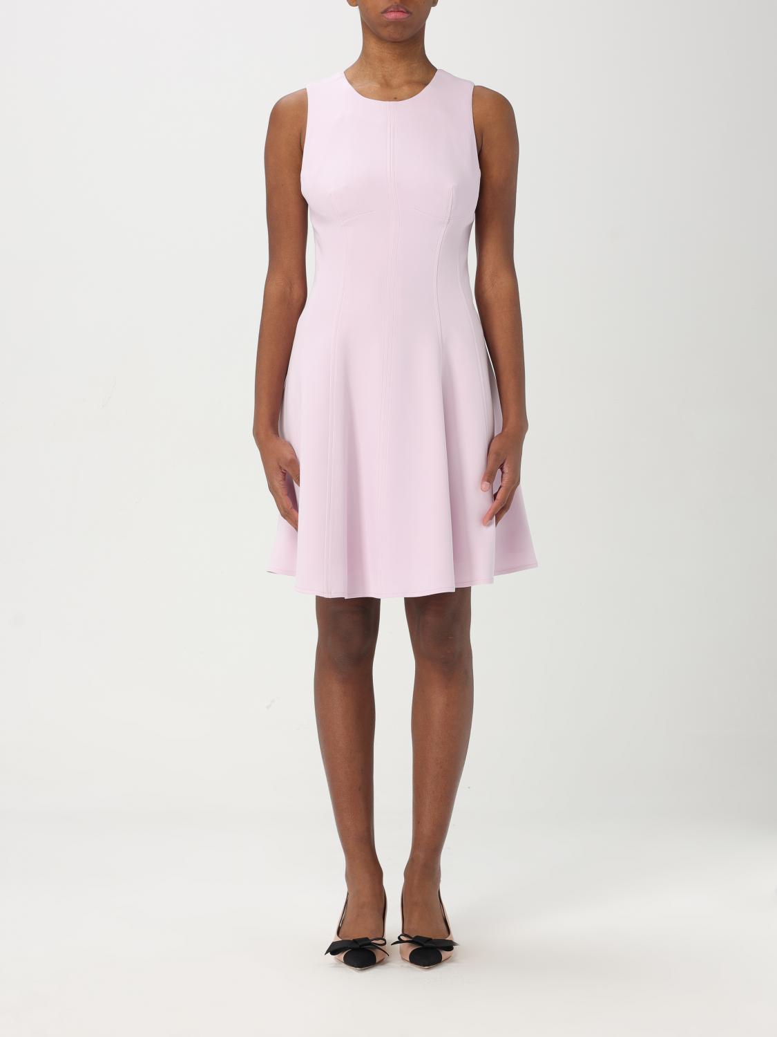 Elisabetta Franchi Dress Woman Color Quartz In Quartz