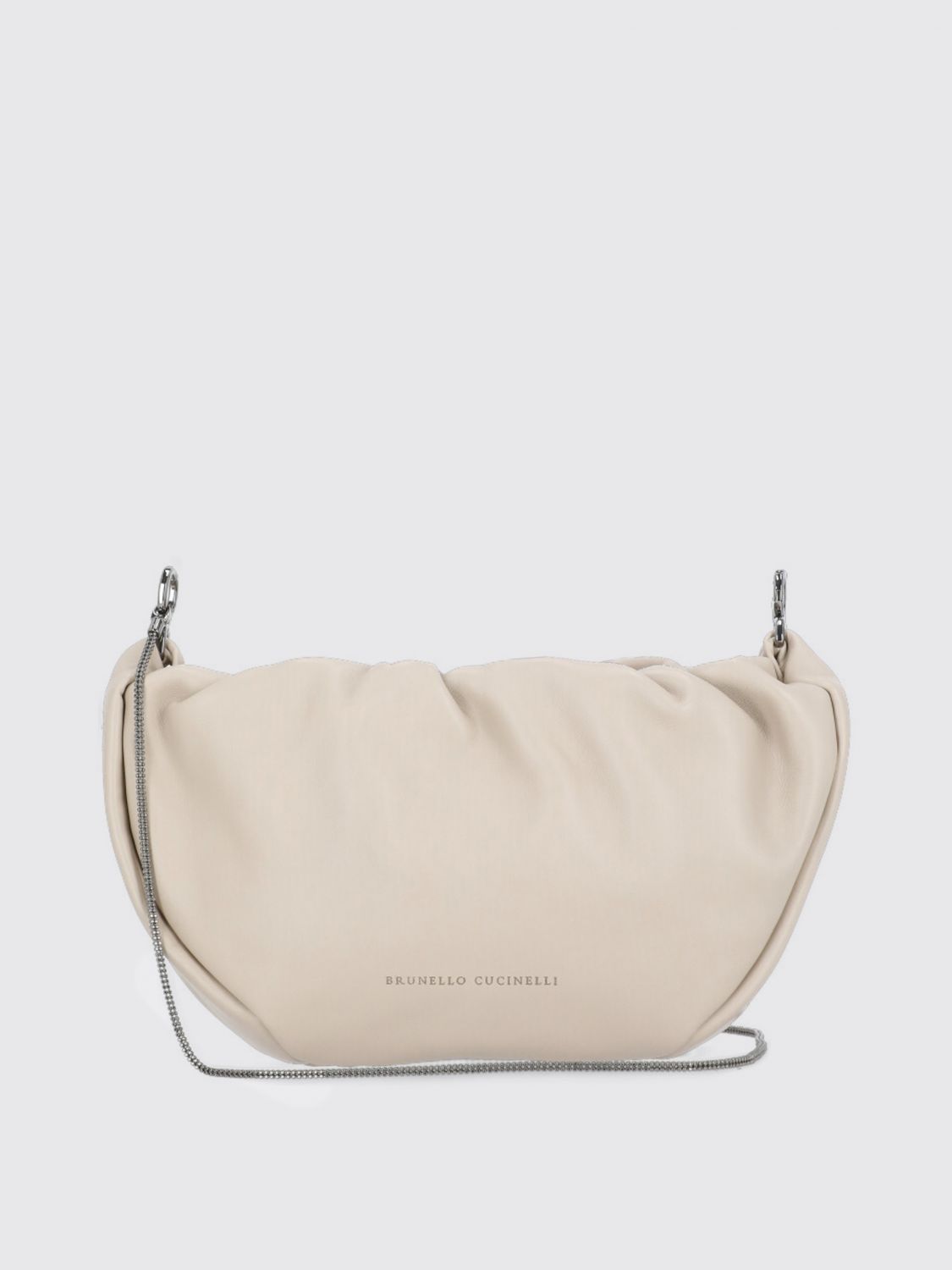 BRUNELLO CUCINELLI CLUTCH BRUNELLO CUCINELLI WOMAN COLOR BEIGE G55347022