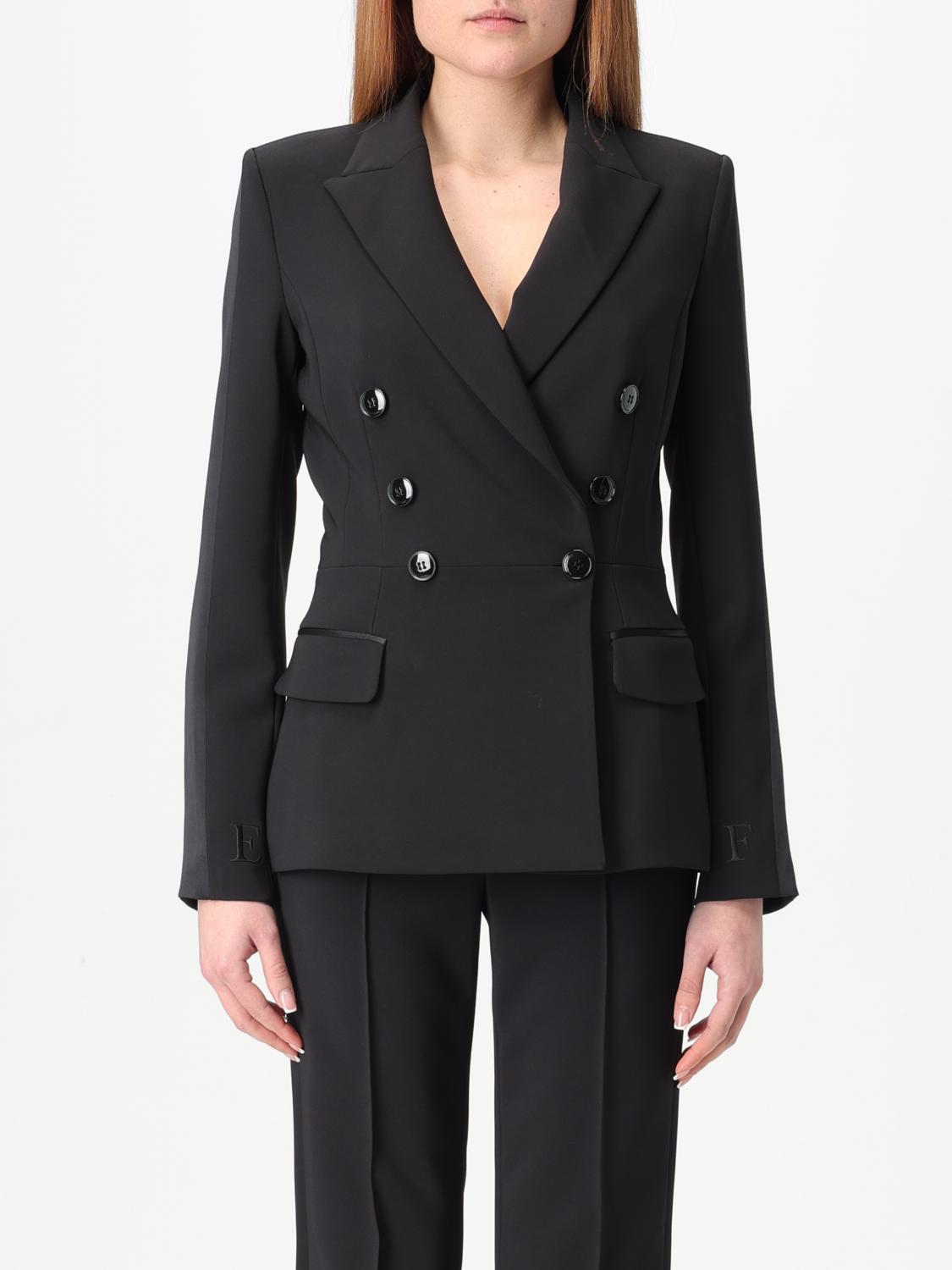 Elisabetta Franchi Blazer Woman Color Black In Black