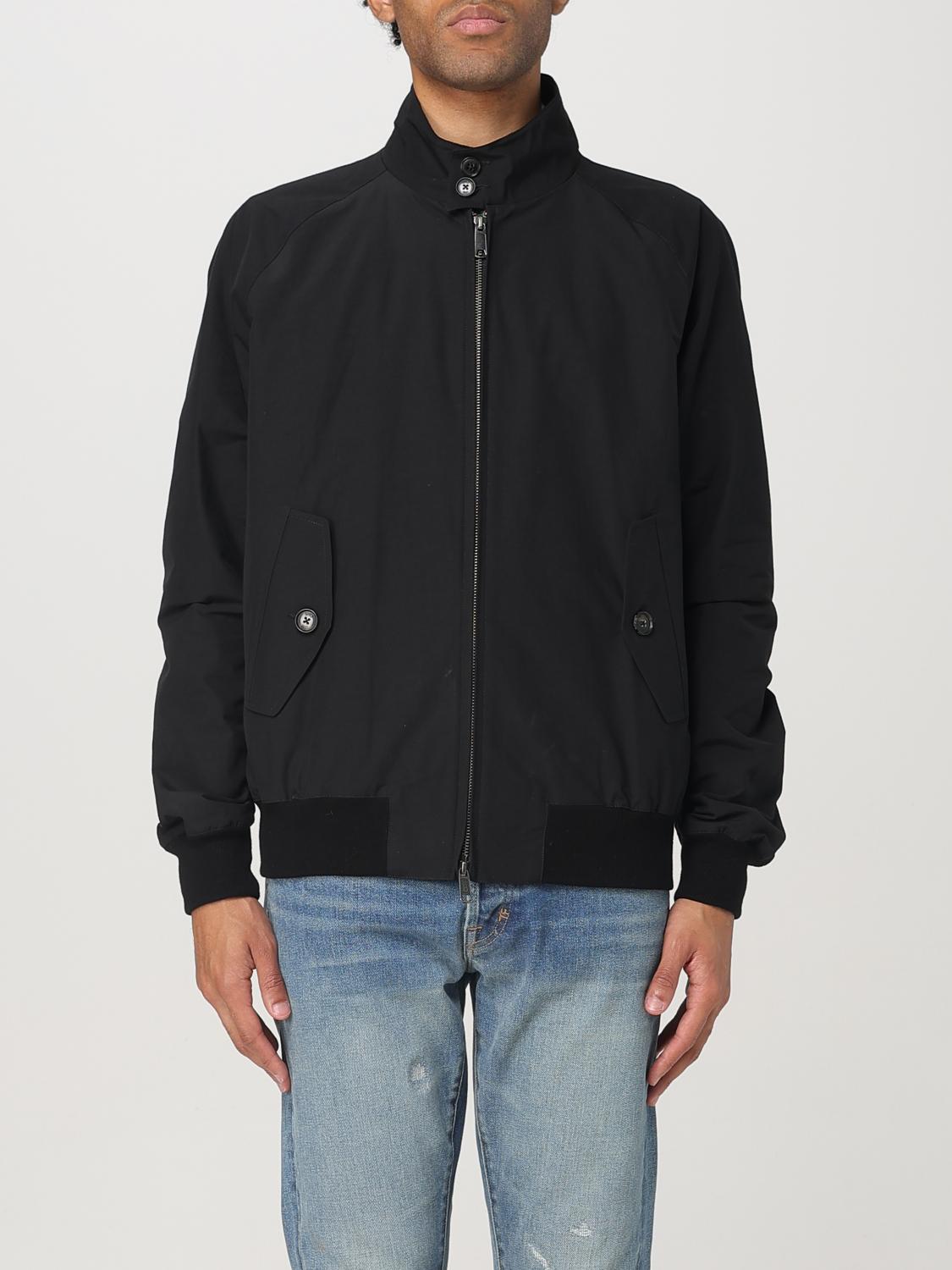 Baracuta G4 Harrington Cotton-blend Jacket In Black
