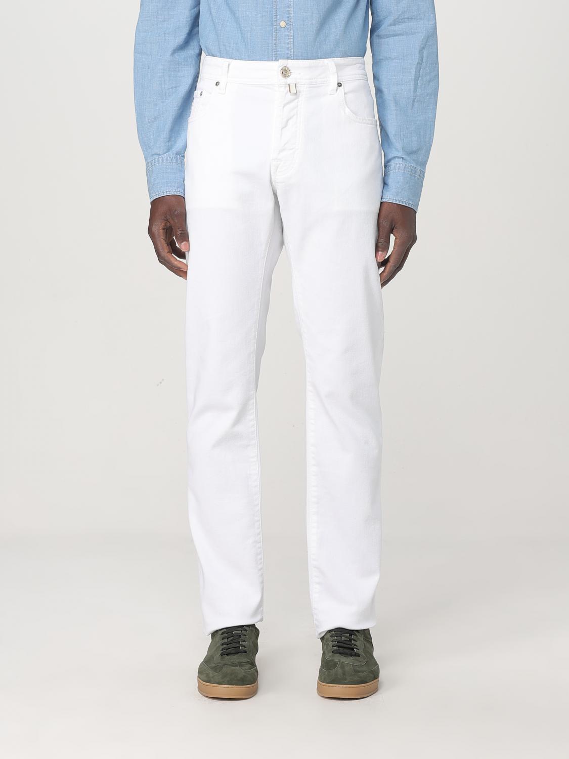 Jacob Cohen Pants Men Color Natural In Natural