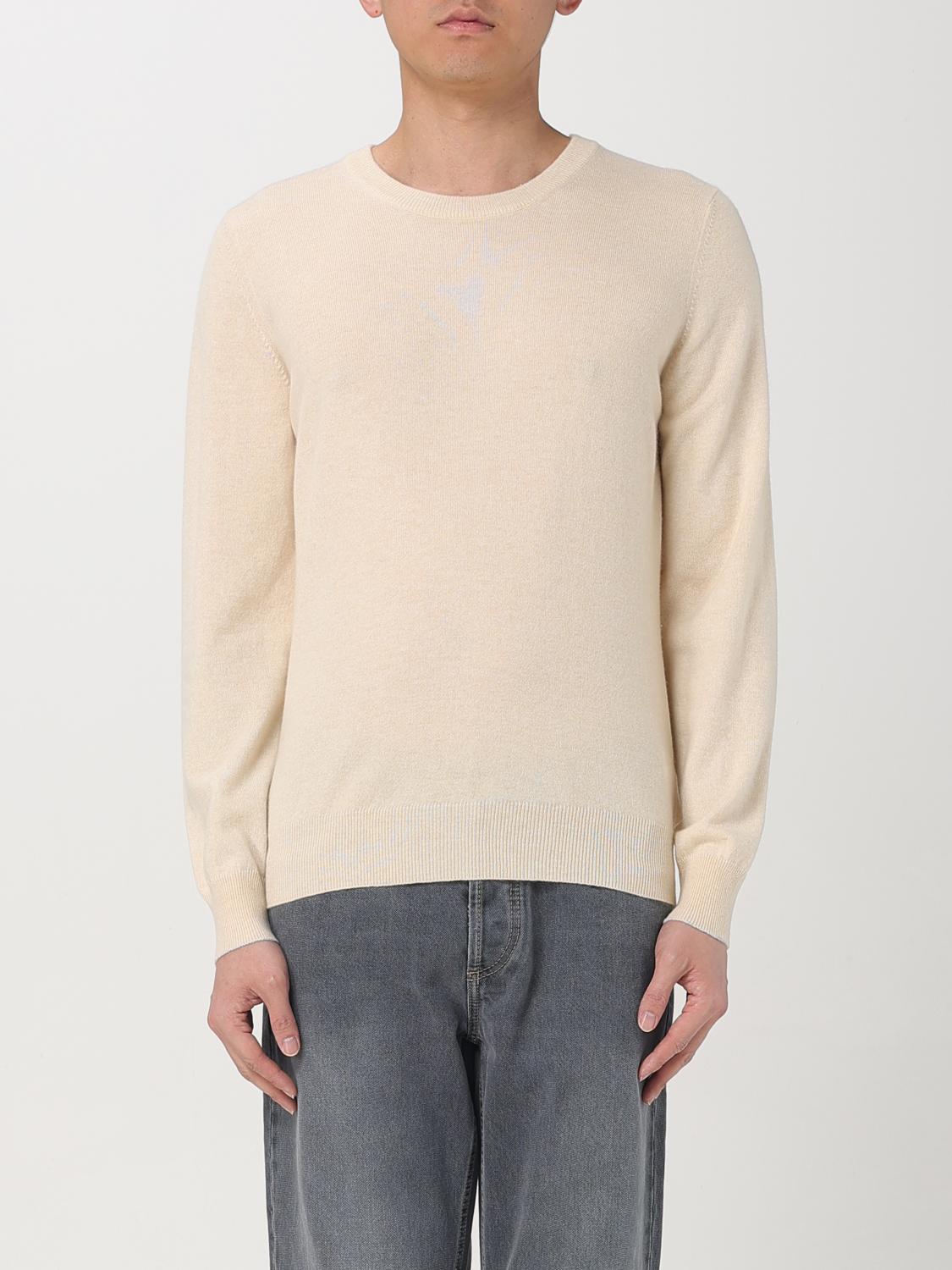 Brunello Cucinelli English Rib Knit Sweater In Beige