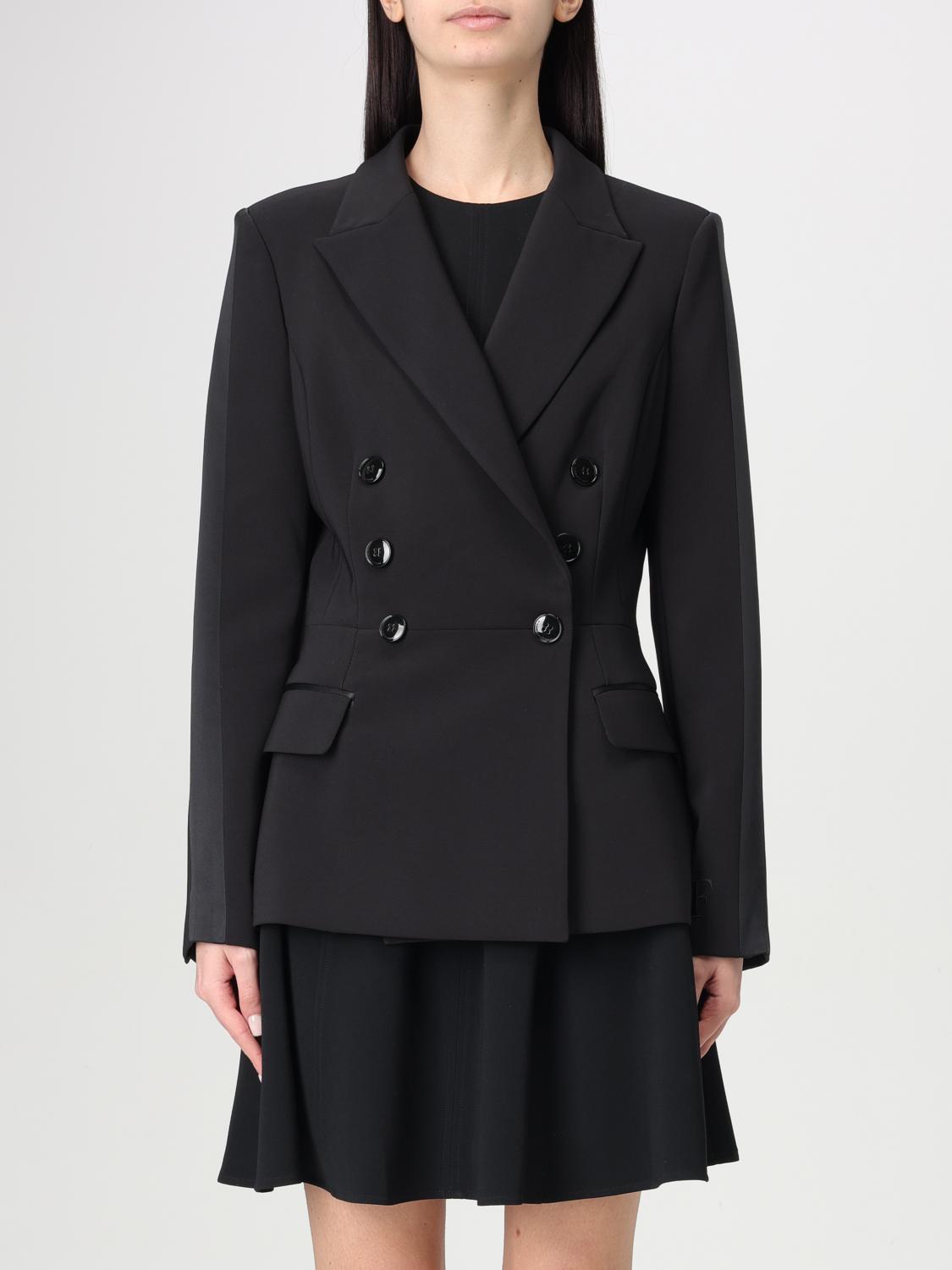Elisabetta Franchi Blazer Woman Color Black In Black