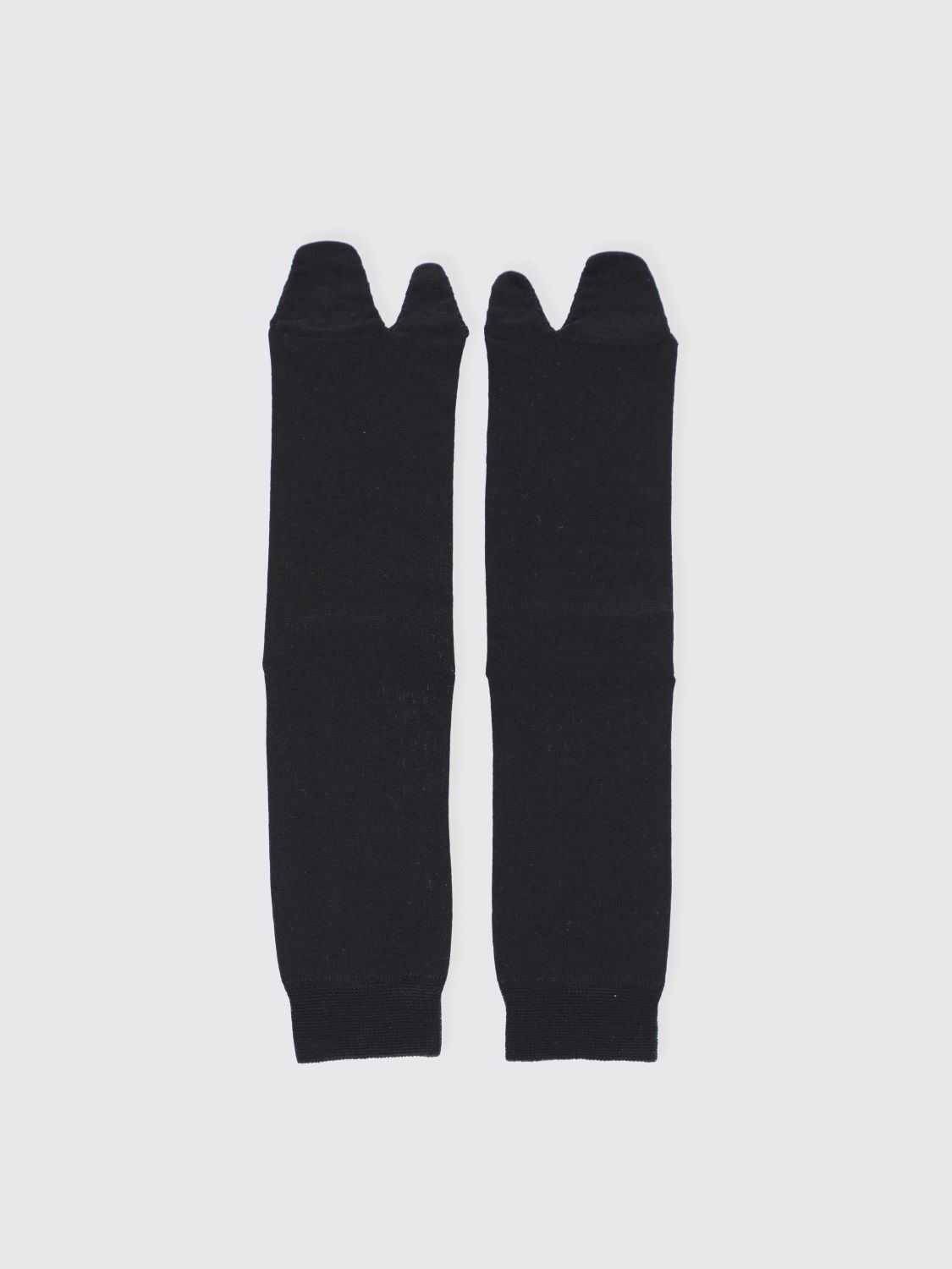 Shop Maison Margiela Socks Woman Color Black
