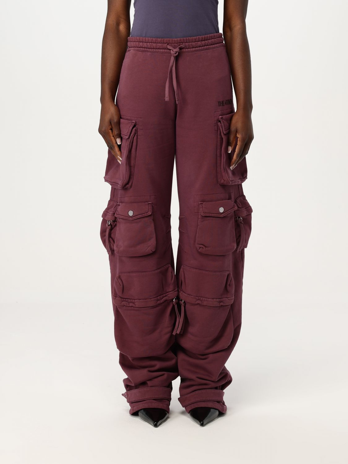 Attico The Trousers In Violet