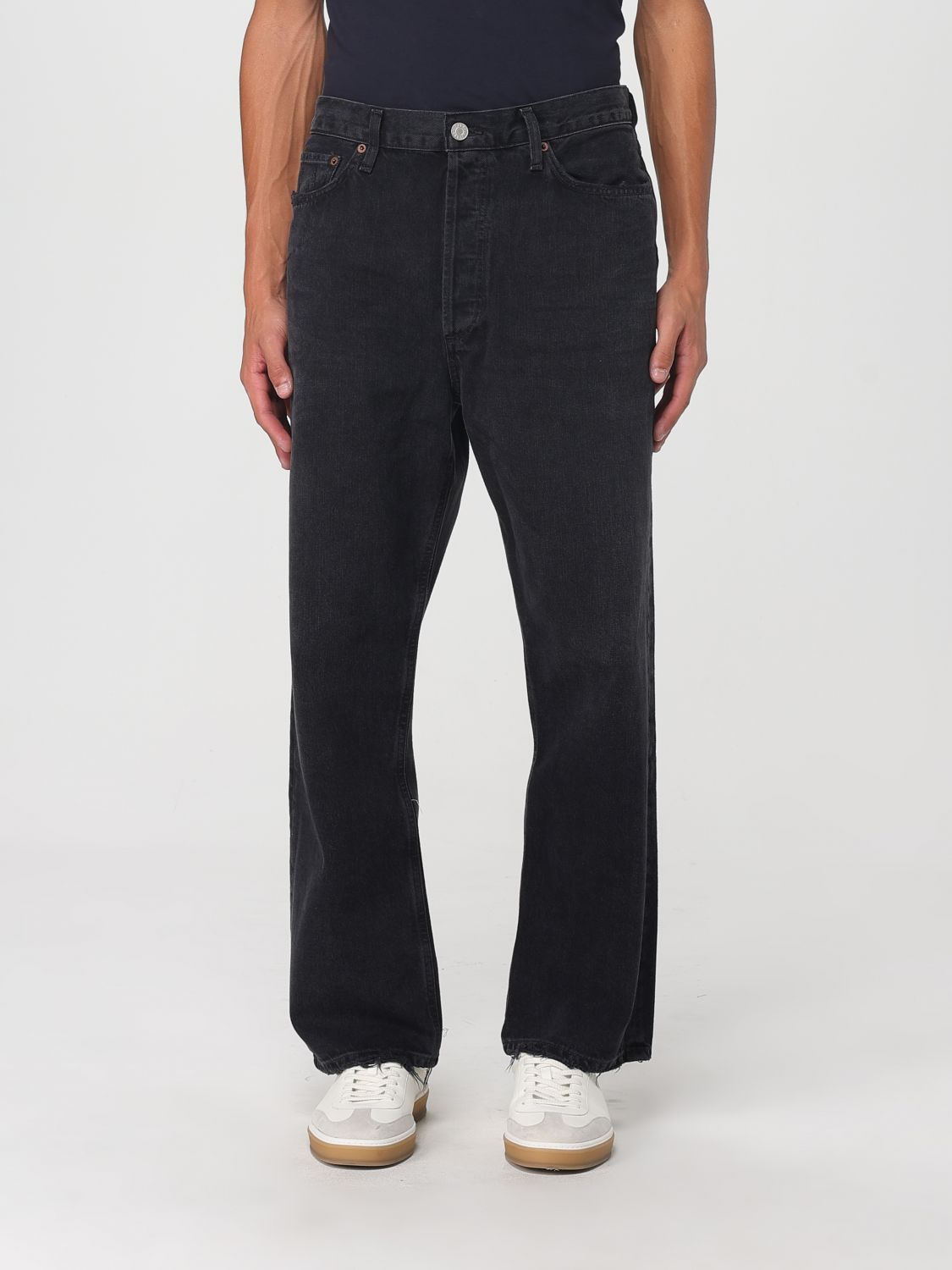 Agolde Jeans Men Color Black In Black