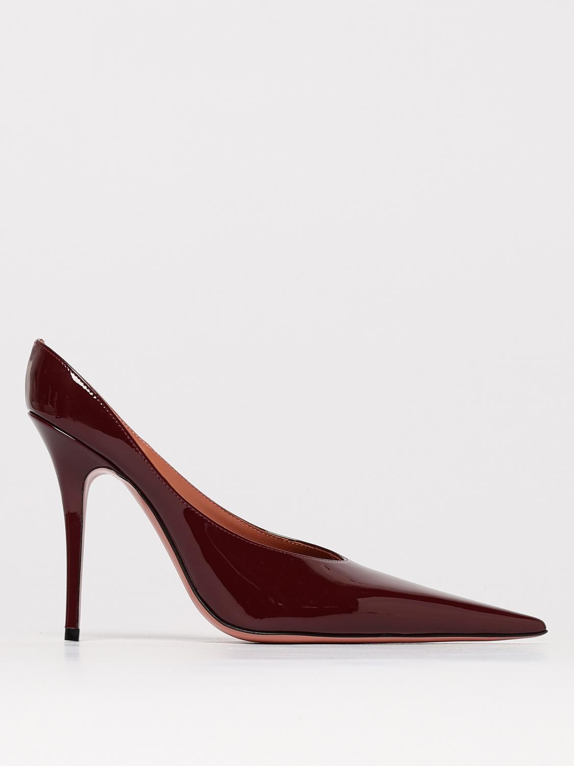 Shop Amina Muaddi Shoes  Woman Color Red