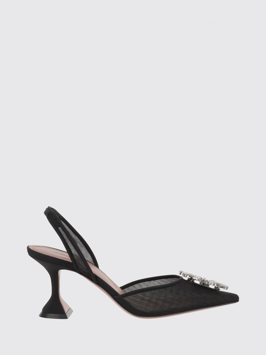 Amina Muaddi Pump Woman Color Black 1 In Black