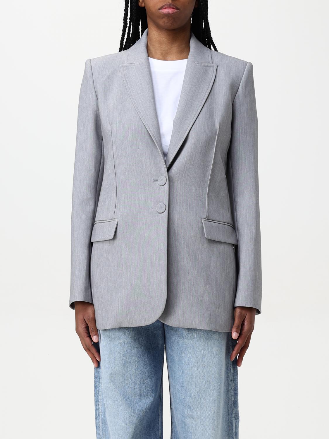 PATRIZIA PEPE BLAZER PATRIZIA PEPE WOMAN COLOR GREY G55559020