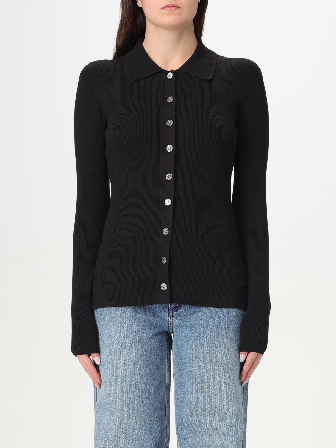 Michael Kors Cashmere Cardigan In Black