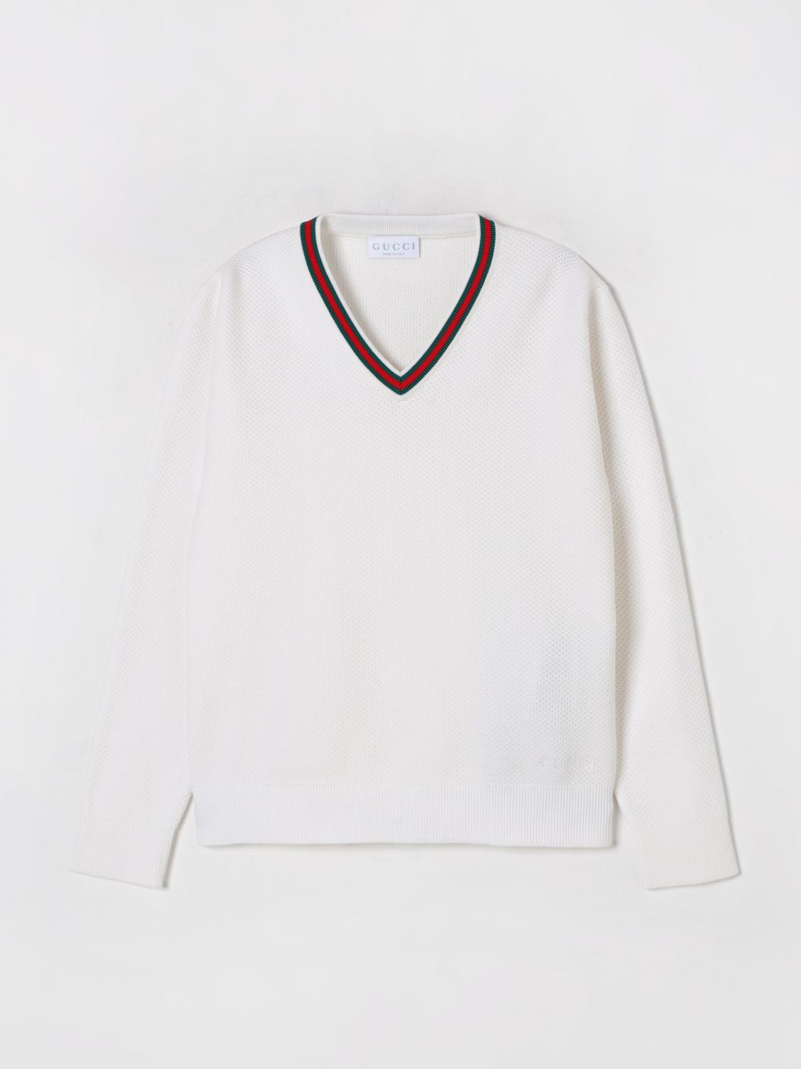 GUCCI Pullover Kinder Farbe Weiß
