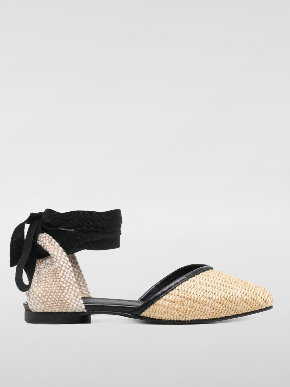 Shop Castaã±er Espadrilles Castañer Woman Color Black