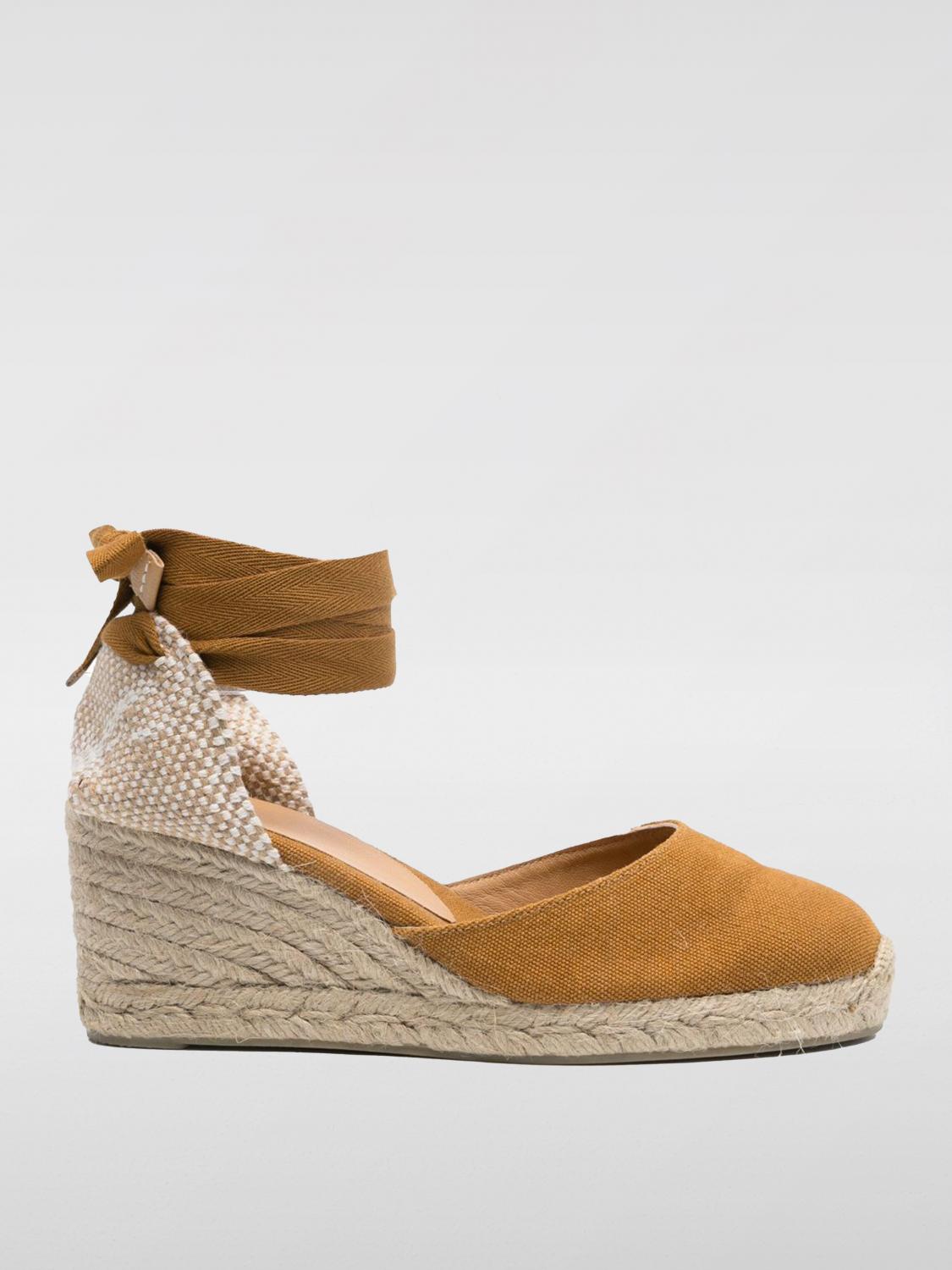 Castaã±er Espadrilles Castañer Woman Color Orange In Rust