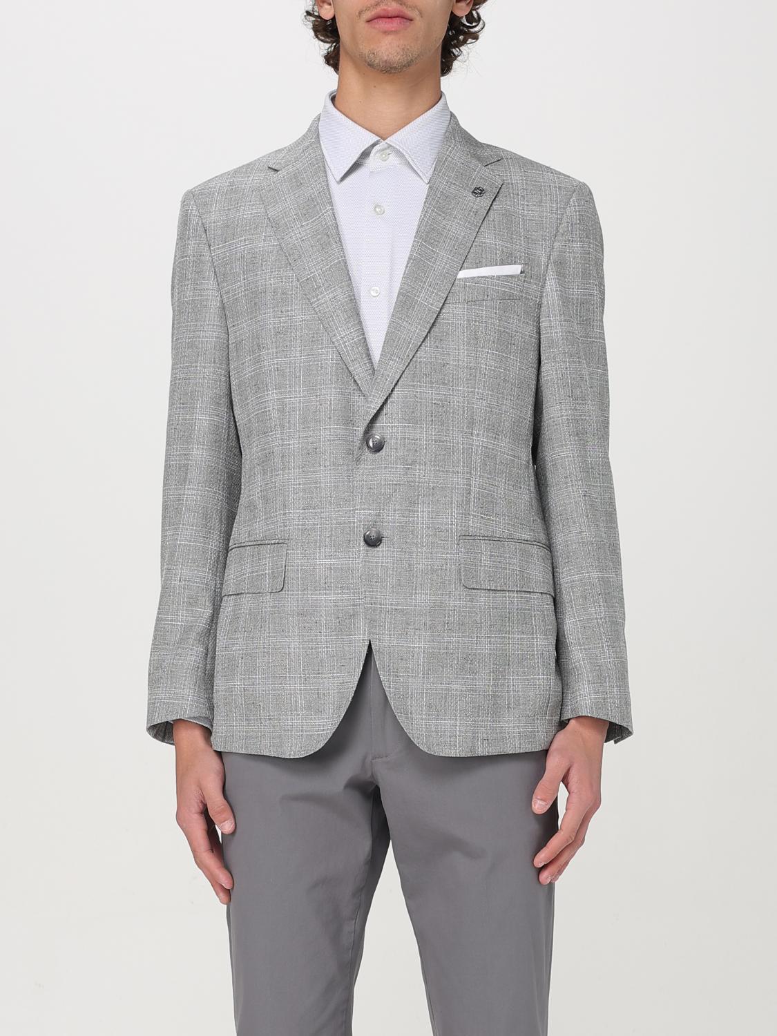 Blazer BOSS Men color Grey Blazer BOSS Men color Grey
