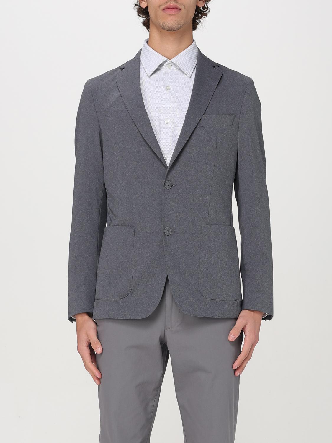 Hugo Boss Gray Slim Fit Blazer In Grey
