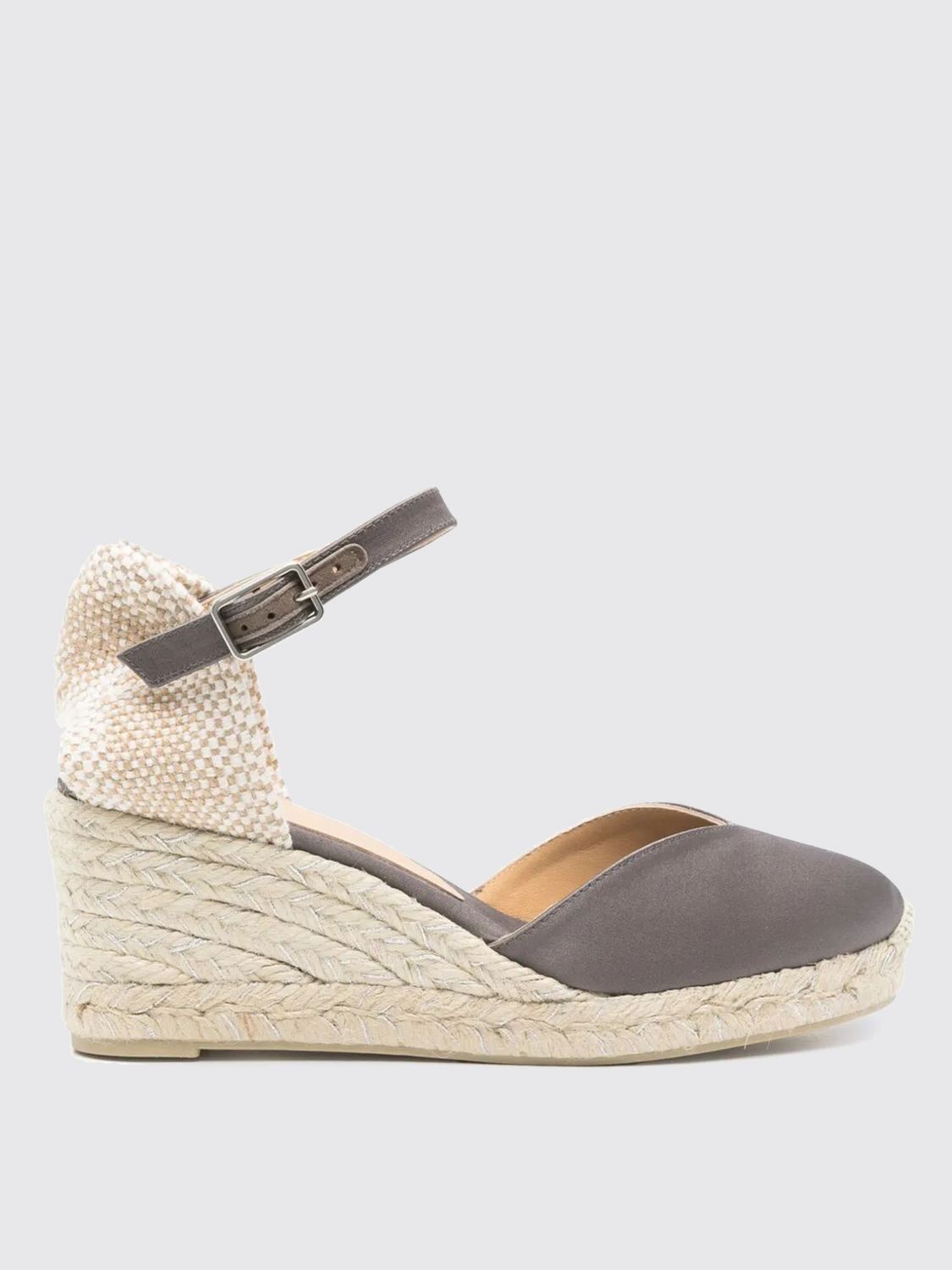 Castaã±er Chiarita Espadrille By Castaner In Gray