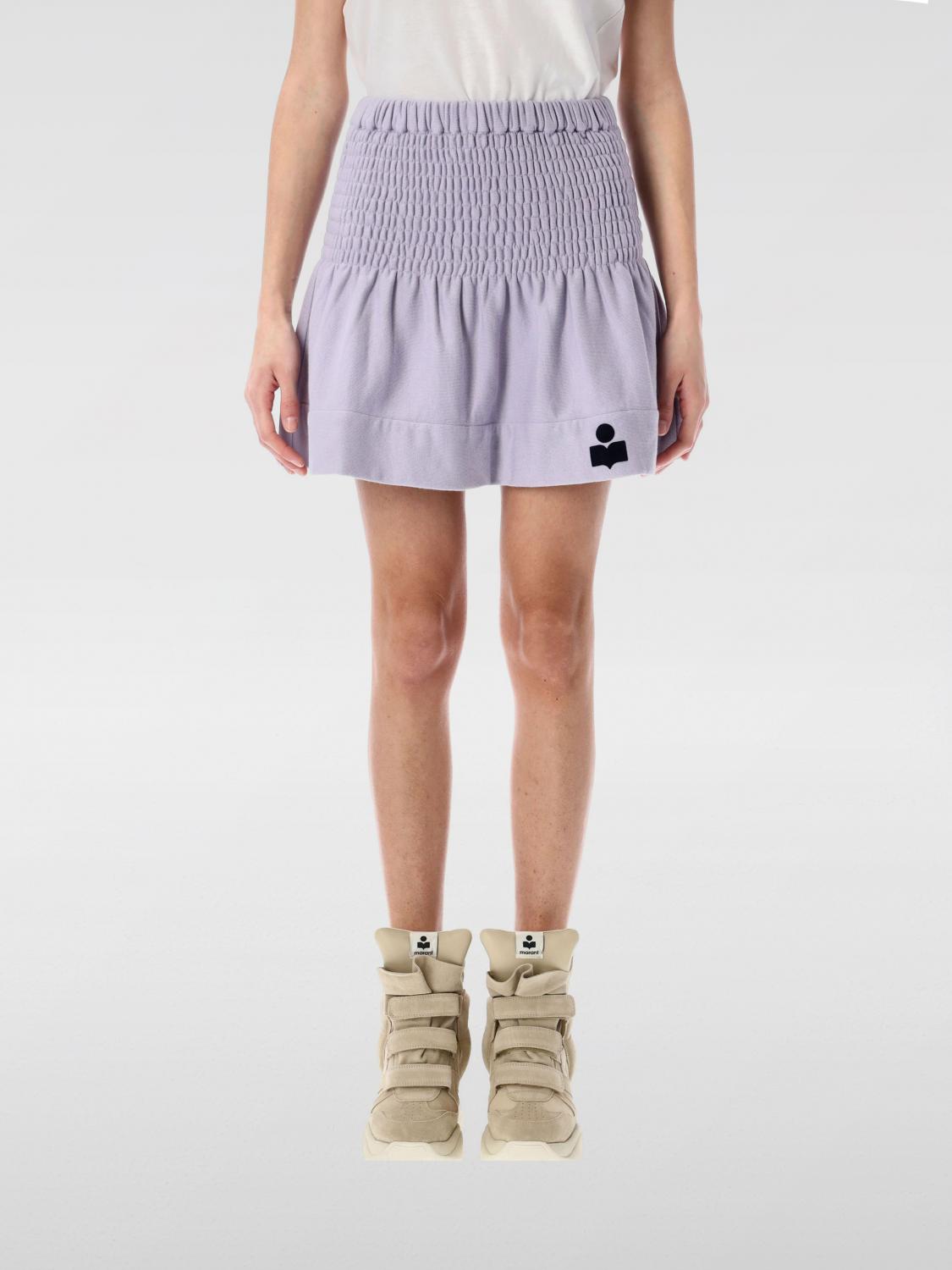 Isabel Marant Étoile Isabel Marant Etoile Pacifica Mini Skirt In Lila