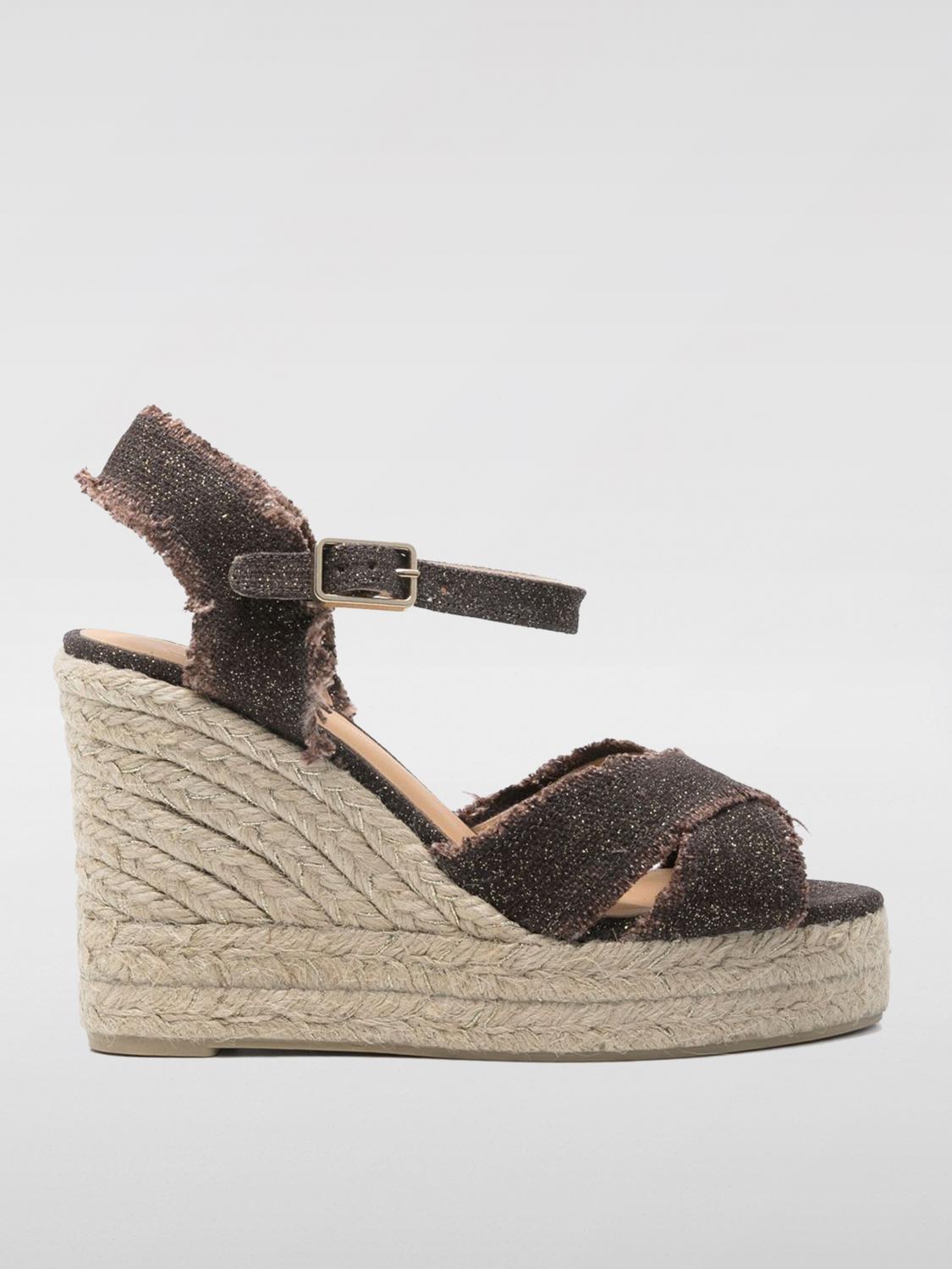 Castaã±er Heeled Sandals Castañer Woman Color Brown In Brown