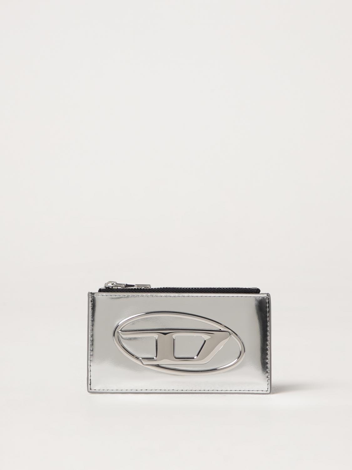 DIESEL WALLET DIESEL WOMAN COLOR SILVER