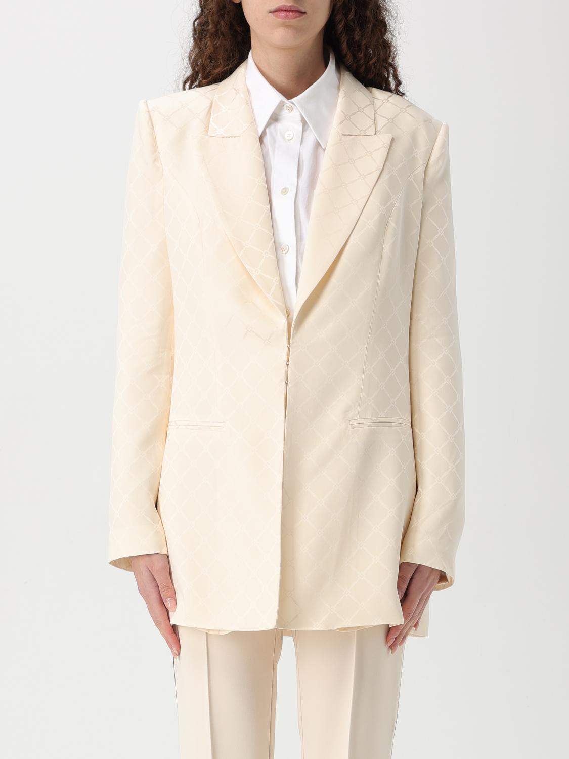 Elisabetta Franchi Blazer Woman Color Butter In Butter