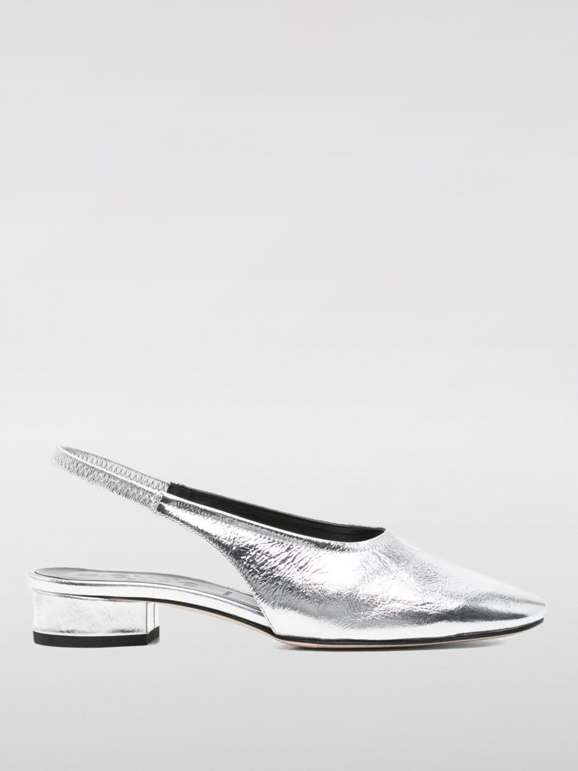 Aeyde High-heeled Sandals In Silver